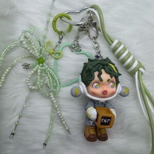 Skullpanda Bag Charm/ Keychain